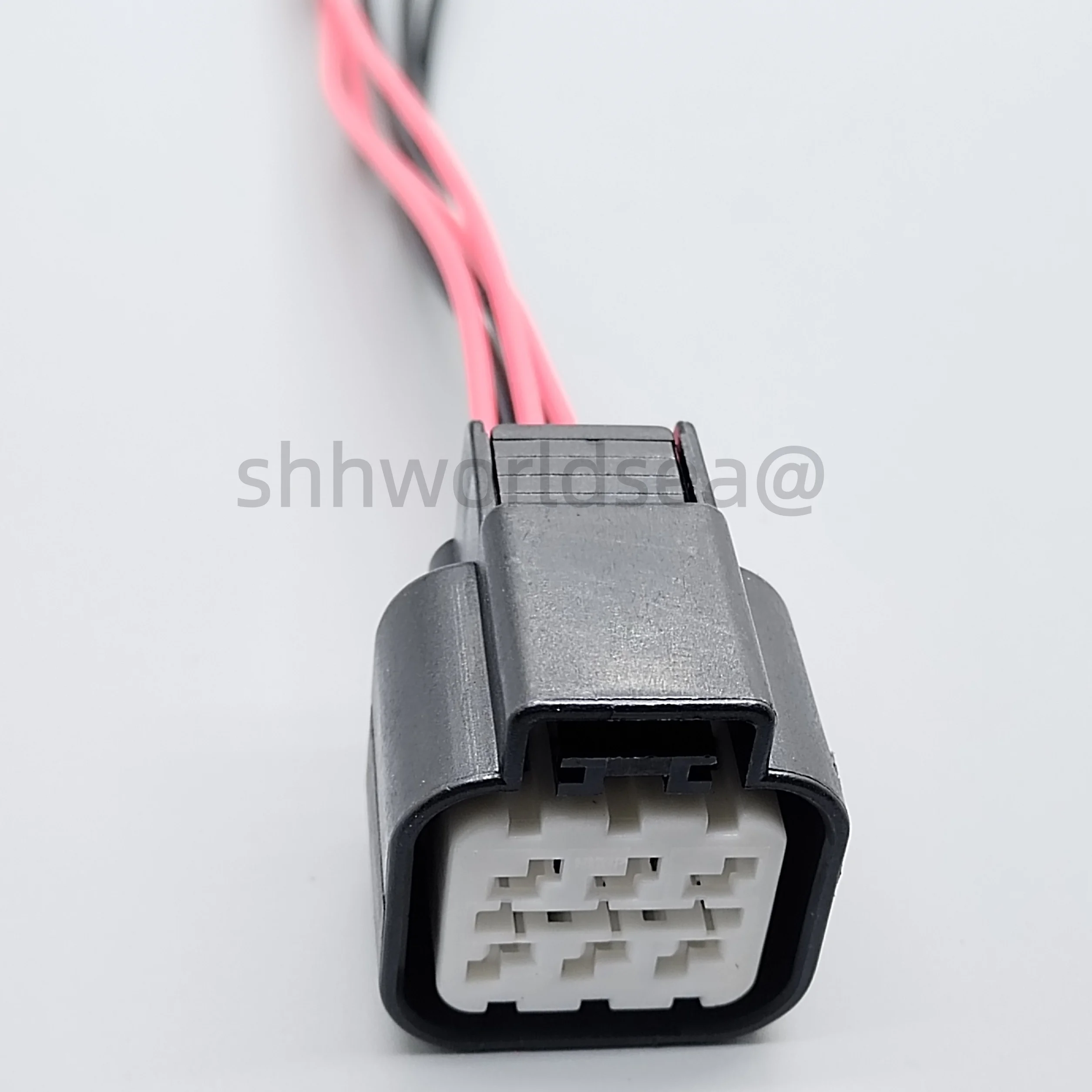 shhworldsea 6PIN 2.2MM PK505-06027 is suitable for modern headlamp motor regulating lamp 6p wire harness plug with terminal