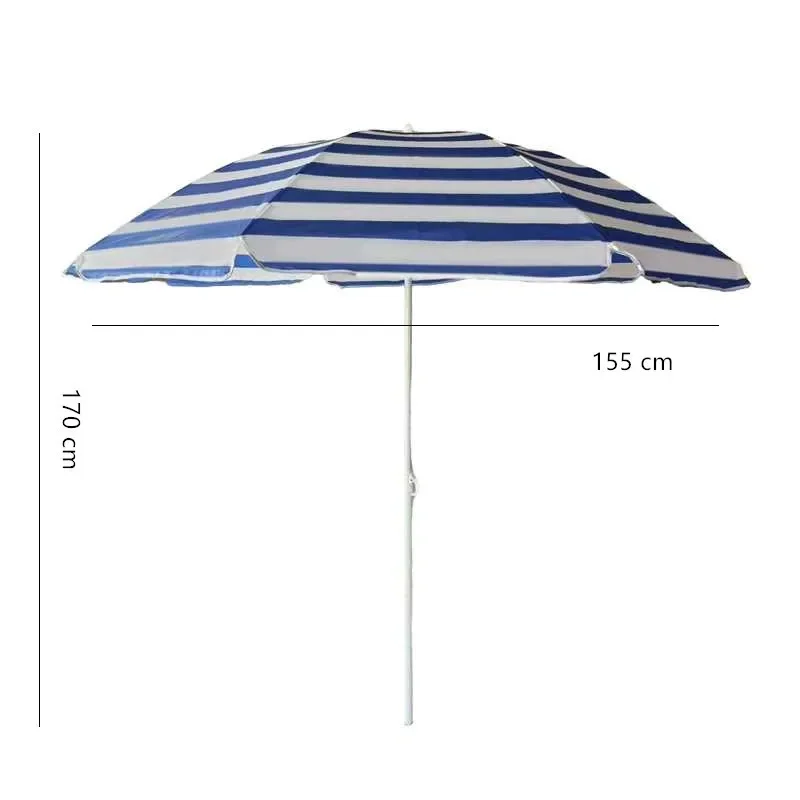 Sombrilla de Playa, Parasol Grande para Exteriores, Sombrilla Grande para Patio, Sombrilla Comercial para Publicidad