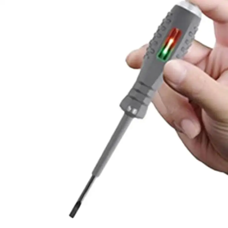 

Electricity Tester Pen 2-in-1 High Torque Magnetic Screwdriver Responsive Electrical Tester Pen Heavy Duty Wire Tester