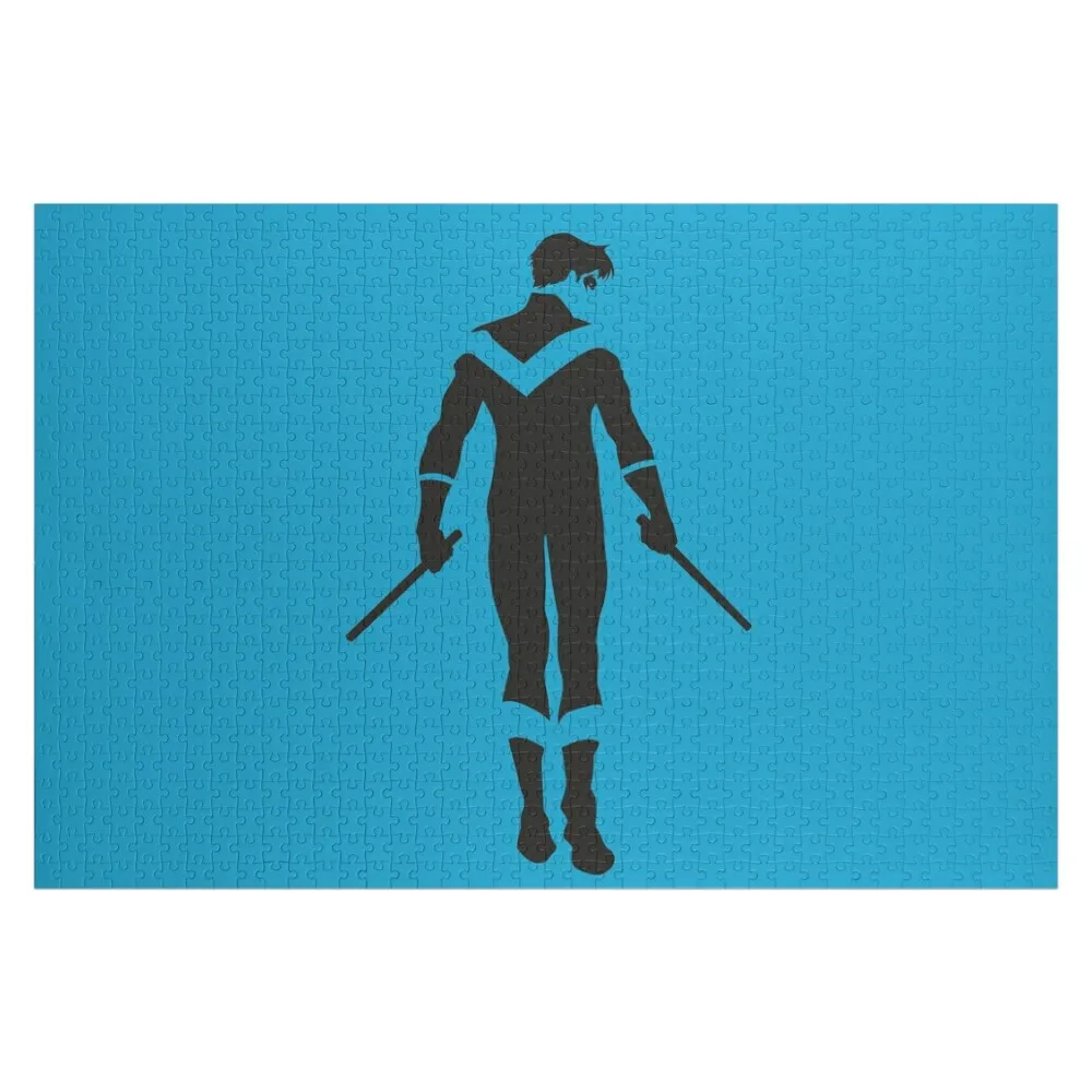 Nightwing Jigsaw Puzzle With Photo Photo Custom Jigsaw Custom Personalized Toys Puzzle