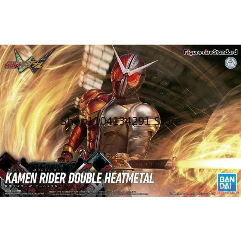

Bandai Original Figure-rise Standard Masked KAMEN RIDER DOUBLE HEATMEAL Anime Figure Action Figure Toys Gifts for Children