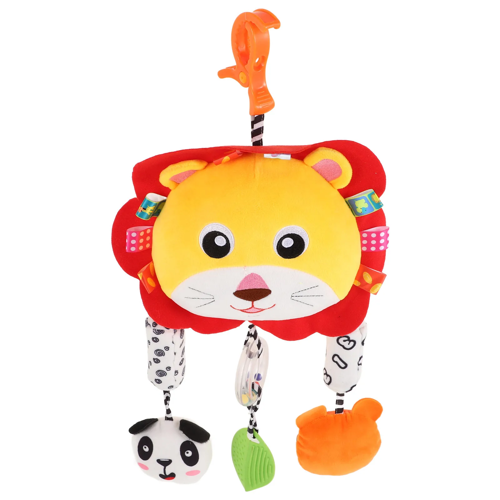 Hanging Crib Mobile Baby Stroller Accessory Car Seat Infant Cartoon Nursery Decor Sensory Development Interactive Stimulation