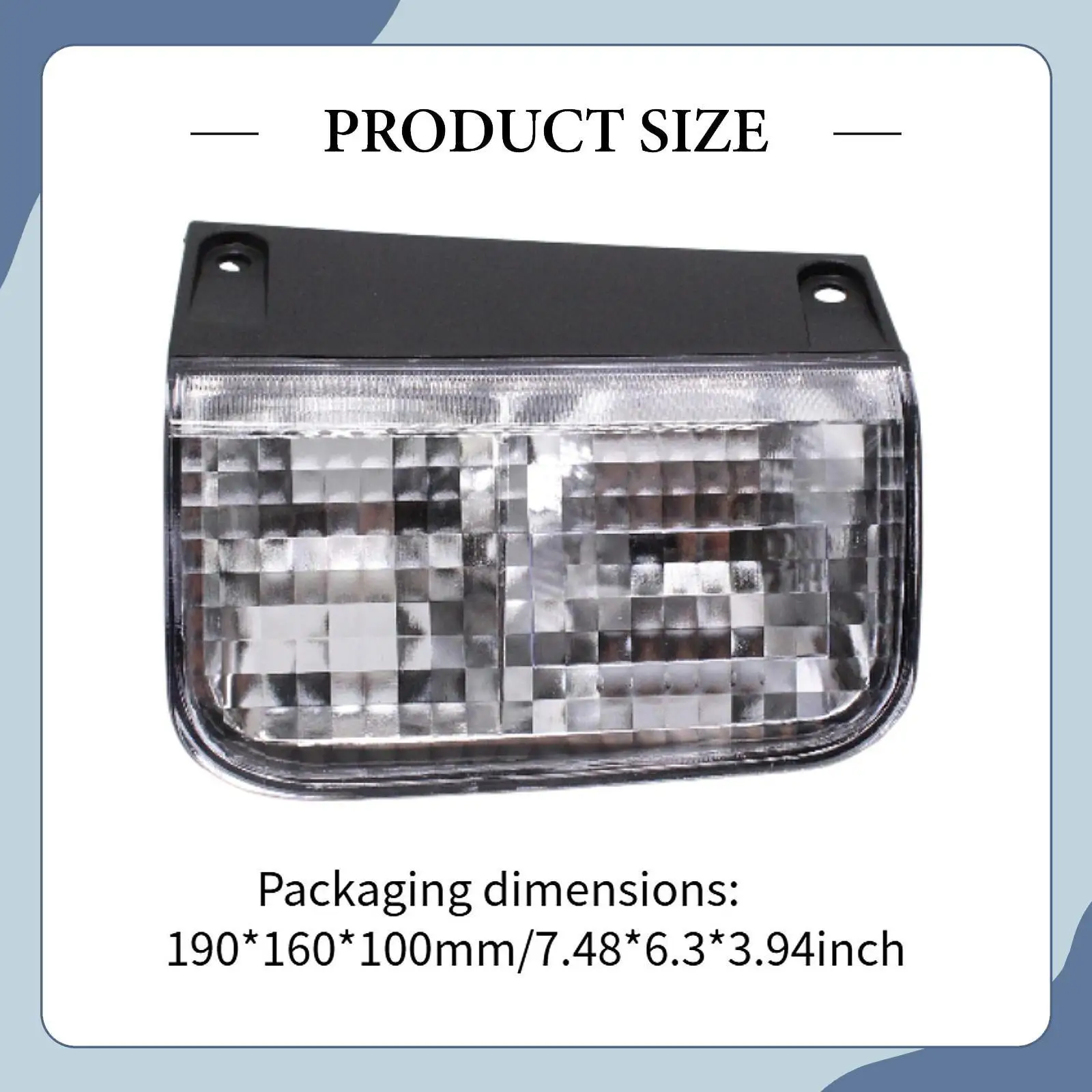 السيارات الذيل ضوء غطاء للعدسات الخلفية اليسرى البلاستيك عالية الأداء ل فوكسهول فيفارو 2001-2010 #6