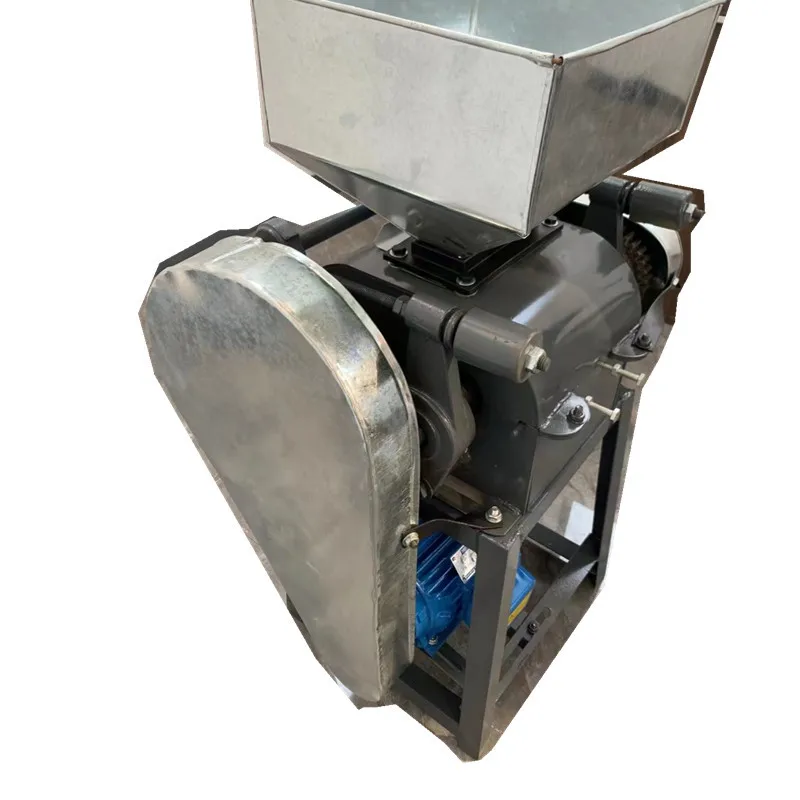 

One machine multi-purpose grain extrusion and flattening machine