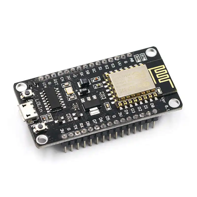 Módulo Transceptor Sem Fio NodeMcu, IOT Development Board, ESP8266, Porta Serial CH340G, Módulo WiFi