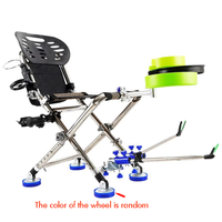 150KG Bearing Fishing Chair All-Terrain Folding Fishing Stool Multifunction Adjustable Outdoor Furniture For Beach Fishing Rest