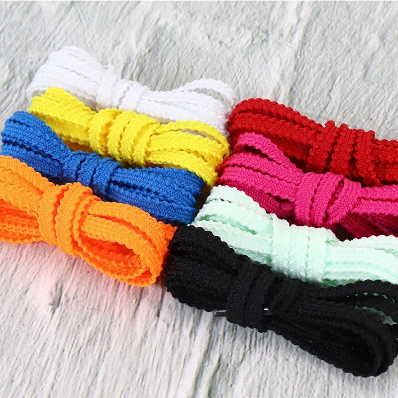 Coolstring Flat Laces 6mm Sneakers Tennis Shoelaces Trendy Replacement Shoestring for Racing Running Shoes Accessories Clothing