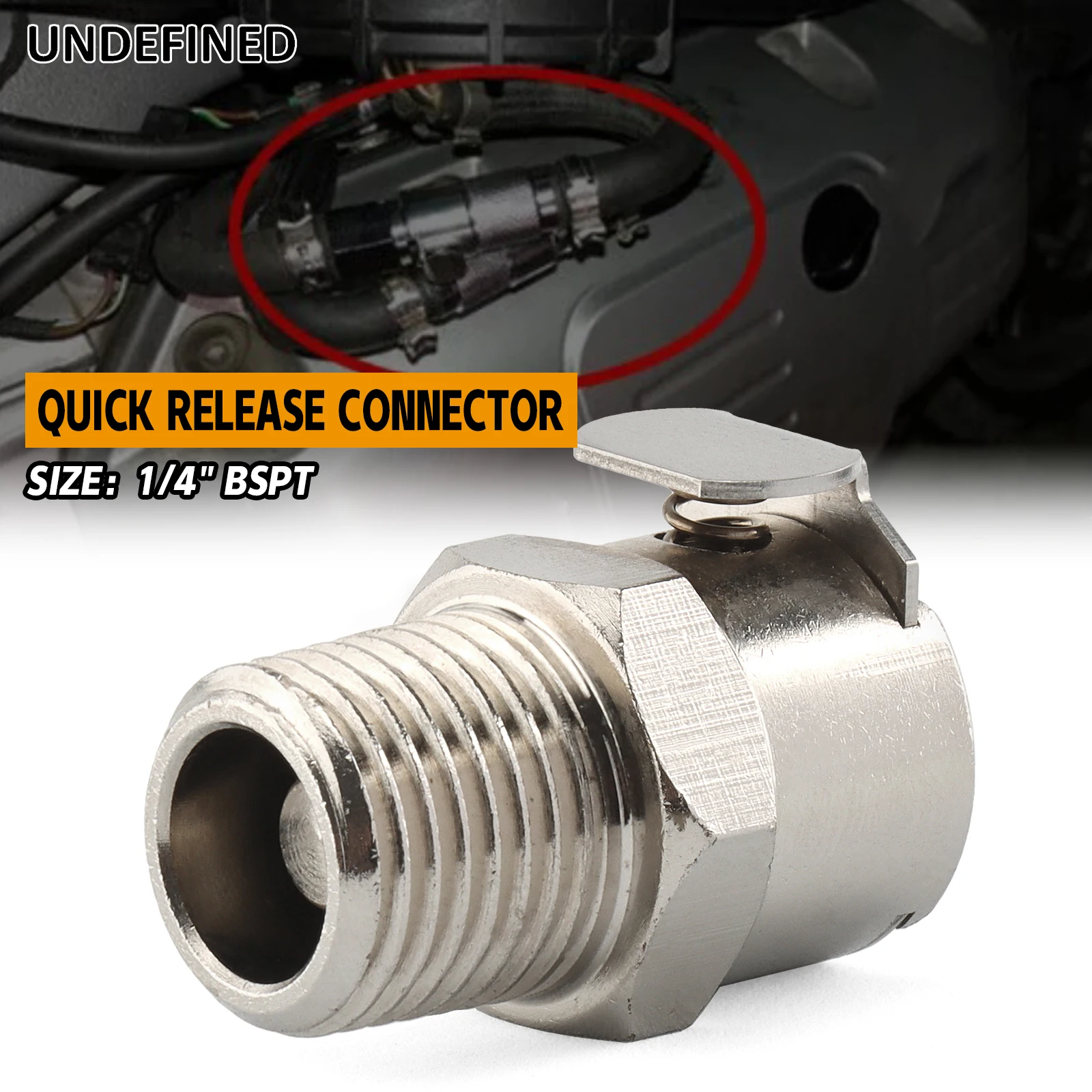 

Motorcycle Gas Tank Fuel Pump Female Metal Quick Release Connector Coupling Coupler For Ducati Triumph BMW Victory MV Agusta