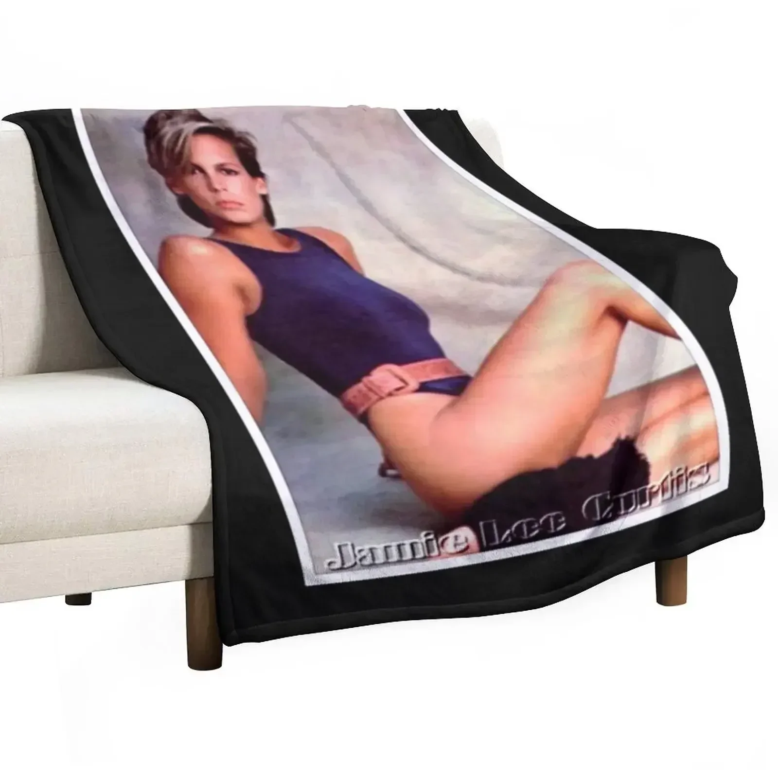 Jamie Lee Curtis Throw Blanket Loose Fashion Sofas Warm Decorative Throw Nap Decoratives Blankets