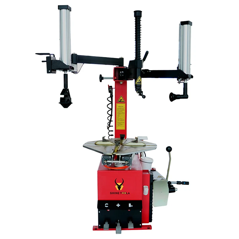 #Shine Toola Auto Tire Mounter 2-Arm ATV Tire Changer 24-Inch Machine for Auto Shops Standard CE Support OEM