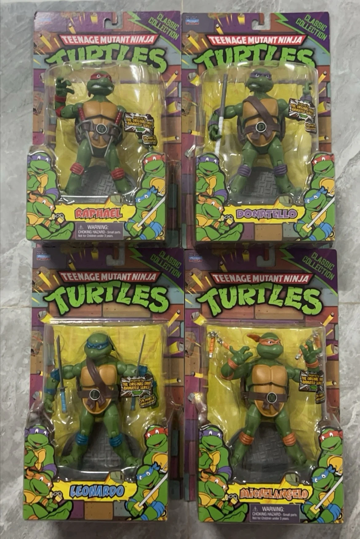 1/12genuine Bulk Star Teenage Mutant Ninja Turtles 1988 Rise Movie Villain Bull Head Pig Flour Red Bear Box Joint Can Do A Gift