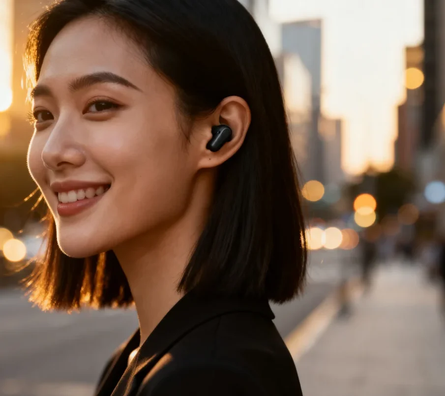 سماعات أذن مترجم اللغة عبر الإنترنت سماعات أذن للترجمة عبر الإنترنت 200 مللي أمبير في الساعة علبة شحن 144 لغة للتعلم والعمل #6