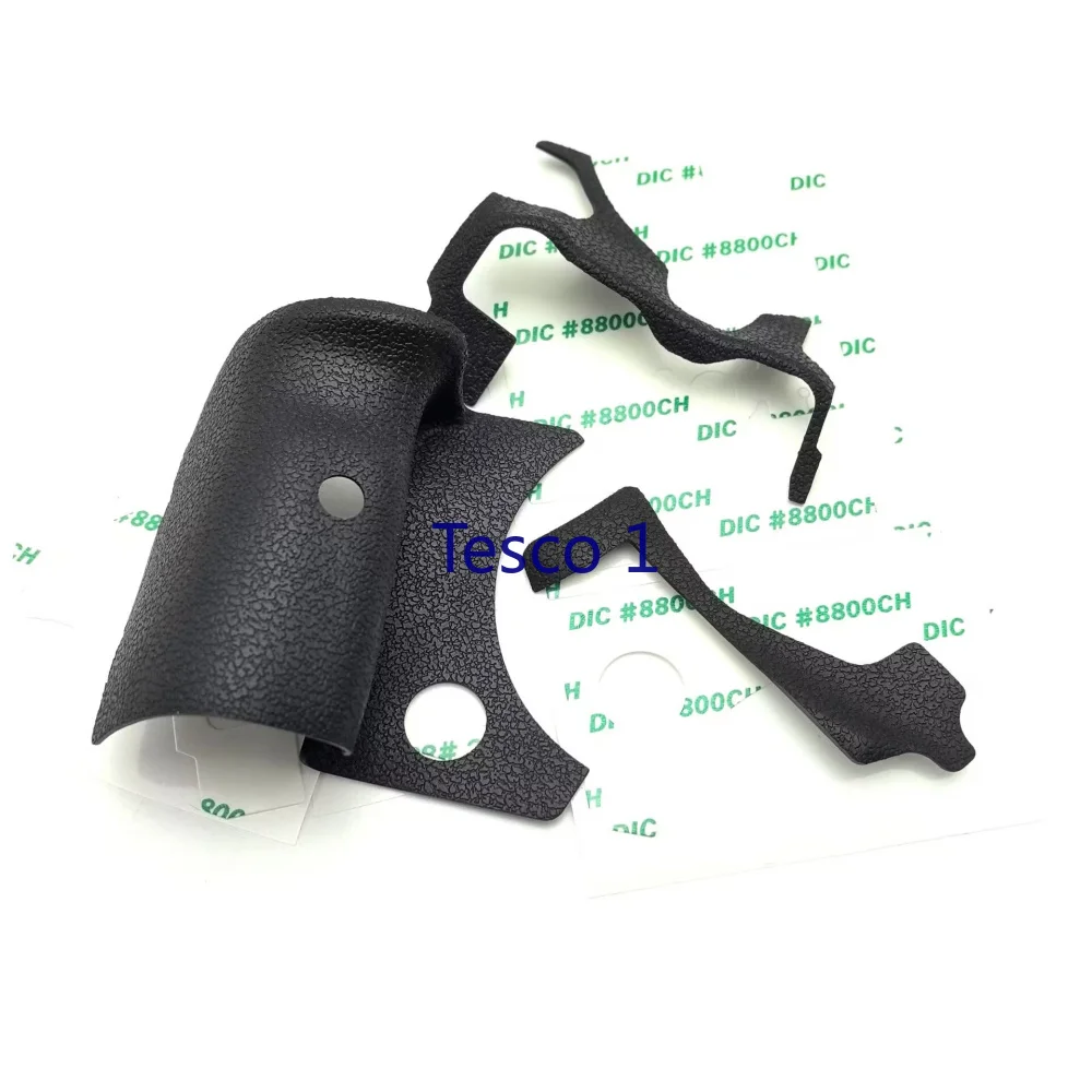 3pcs of A set NEW Body Cover Handle Grip Thumb Rubber w Tape for Canon EOS R5 EOSR5 Mark 1 Digital Camera Repair Part