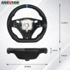 Do BMW serii 1 3 E90 E91 E92 E93 E89 E87 E70 E84 E82 E81 328i 335i 135i 325i Pełna skórzana kierownica samochodowa Akcesoria samochodowe 3