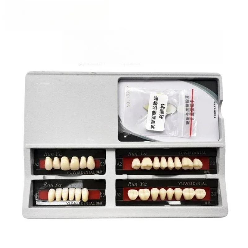 

28 шт./кор. стоматологическая 3F высокопрочная композитная синтетическая смола M30R43L пластиковая сталь полные протезы ремонтные материалы износостойкие