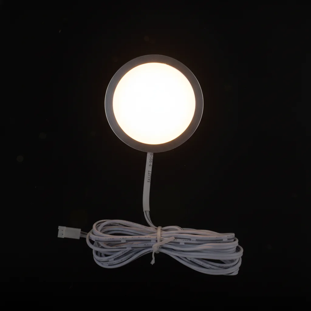 12v Led Cabinet Light Surface Mounted Dimmable Bulbs Smd2835 Under Lights 6000k 3000k 4000k 3watts Super Slim Ceiling Spotlights