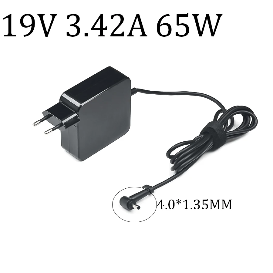 

EU US 19V 3.42A 65W 4.0*1.35 Power Charger Laptop Adapter For Asus Zenbook UX32VD UX305CA ux31a x201e ux305f s200e ADP-65DW