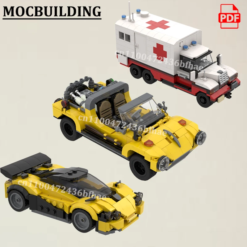 

Модель автомобиля-амфибия, автомобили скорой помощи, кирпичи, городской грузовик, спортивный автомобиль, блоки MOCBUILDING, чемпион, строительные игрушки, подарок