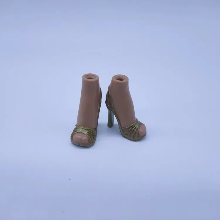 女の子のためのハイヒールの靴、プラスチックのブーツ、クールな人形のスニーカー、ファッションギフト