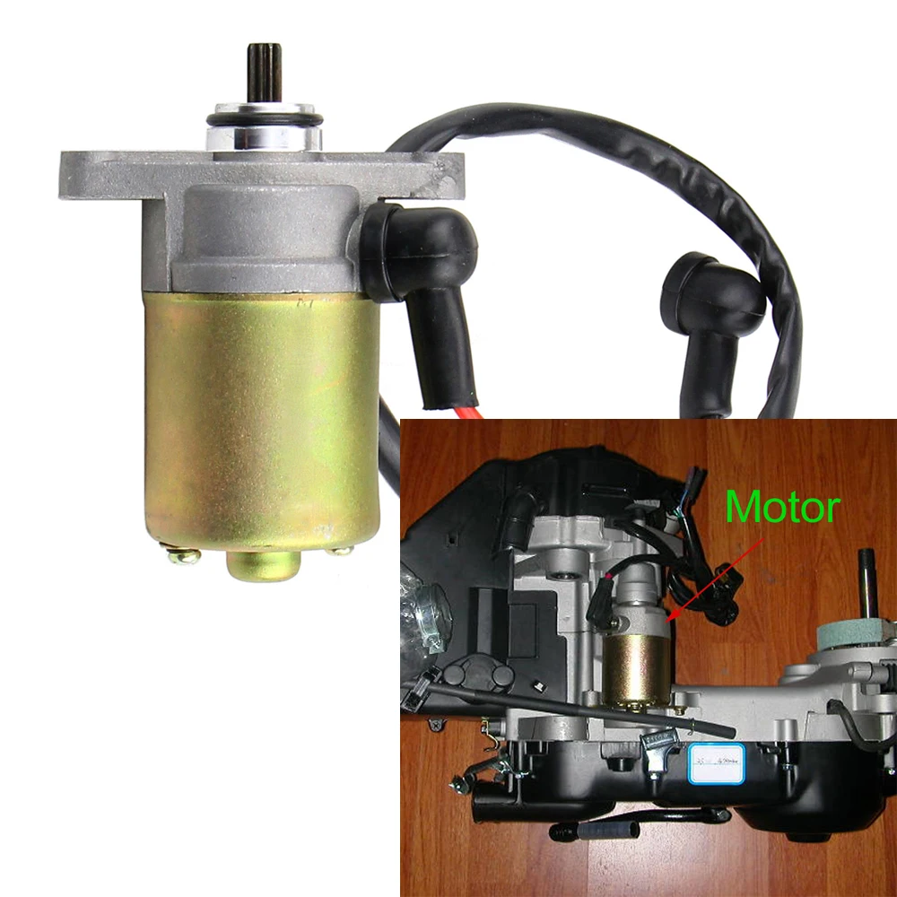 

Motorcyle Parts Electric Starting Motor For Kymco Baotian Wangye Jonway GY650 GY6-60 GY680 GY6100 Scooter Engine Starter