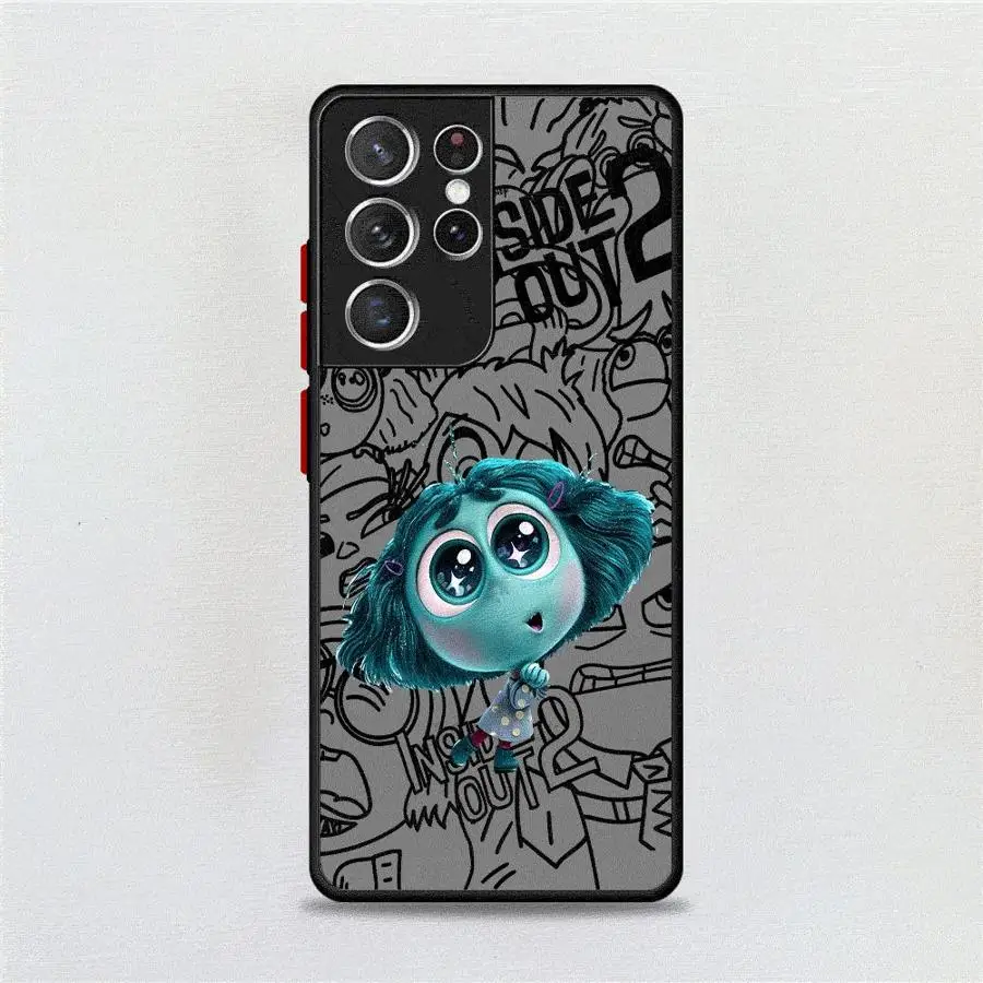 Disney Inside Out 2 Phone Case for Samsung Galaxy S10 Plus S10 Lite S22 Plus S24 S25 Ultra S21 S20 FE S9 S23 Ultra Print Cover