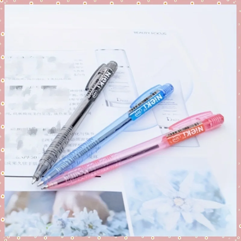 

Круглая шариковая перьевая ручка в стиле пресса 0,7, оптовая продажа, синие, черные, красные чернильные ручки, студенческий экспресс-офисный маркер, рекламная ручка