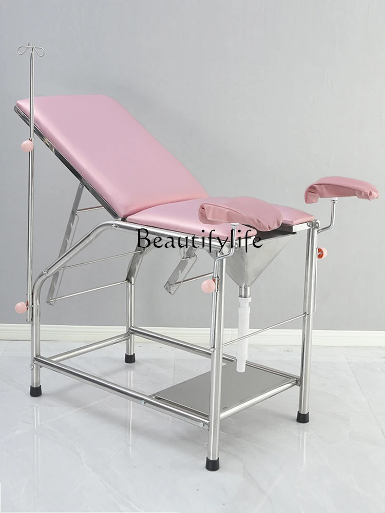 Medical Bed Thick Stainless Steel Hospital Washing Bed Detection Bed