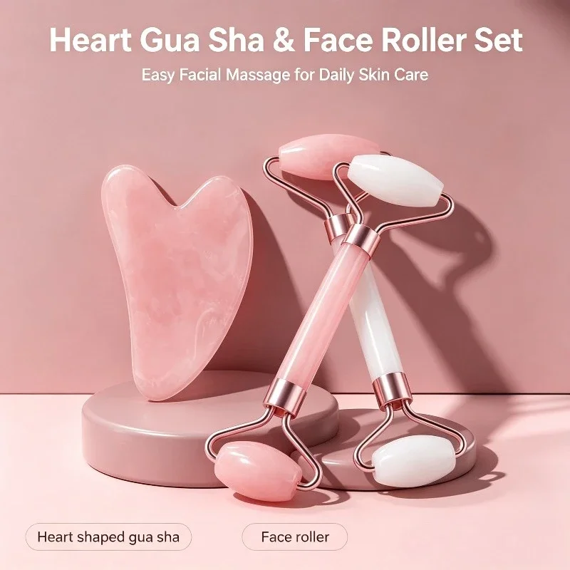 Face Neck Eye Roller Resin Massage Tool, Health Care Scraping Board, Muscle Relaxing Beauty Skincare Instrument