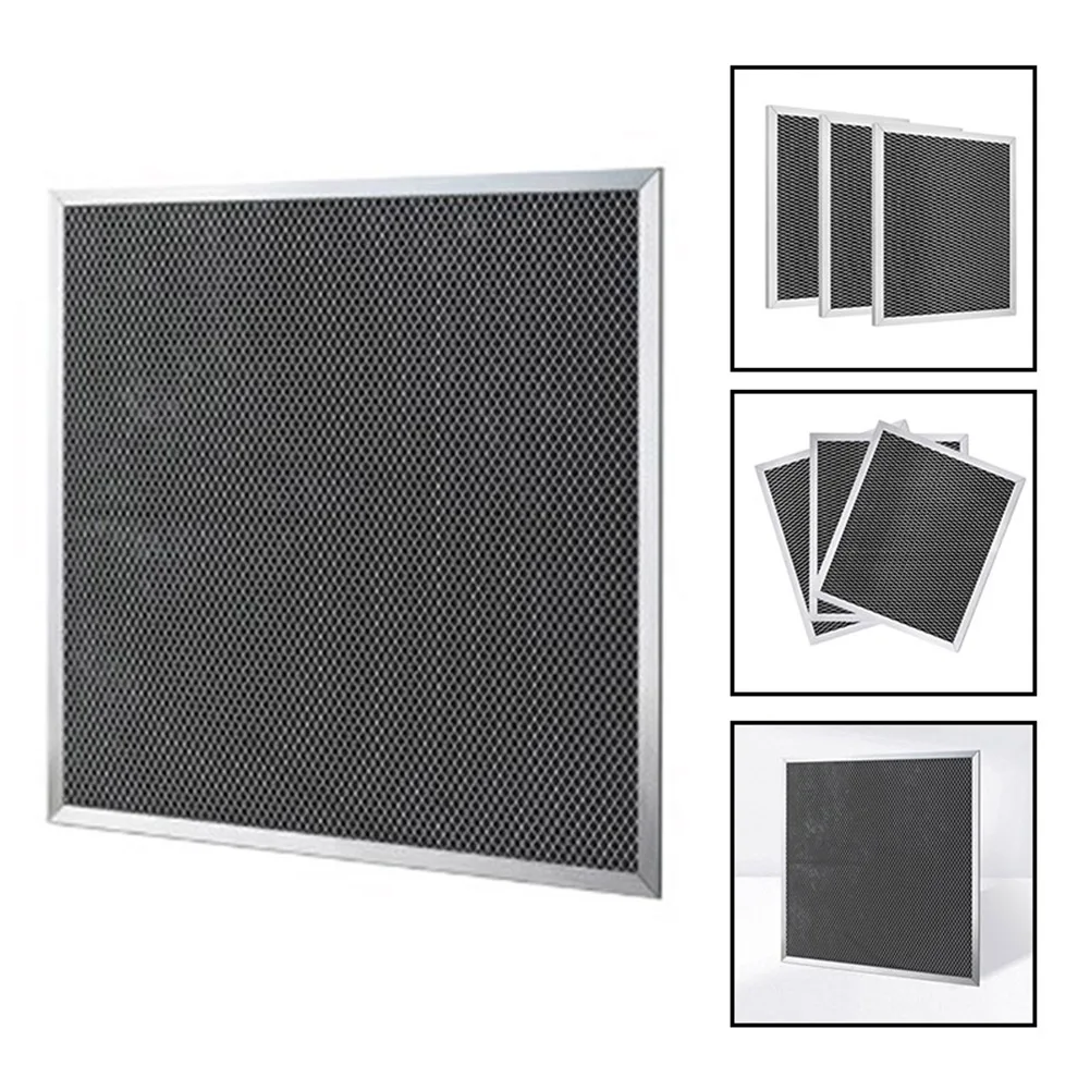 Aluminum Vent Filter for Range Hoods Suitable Replacement for Kitchen for exhaust Fans Size 8 1/4 10 Inches Aluminum