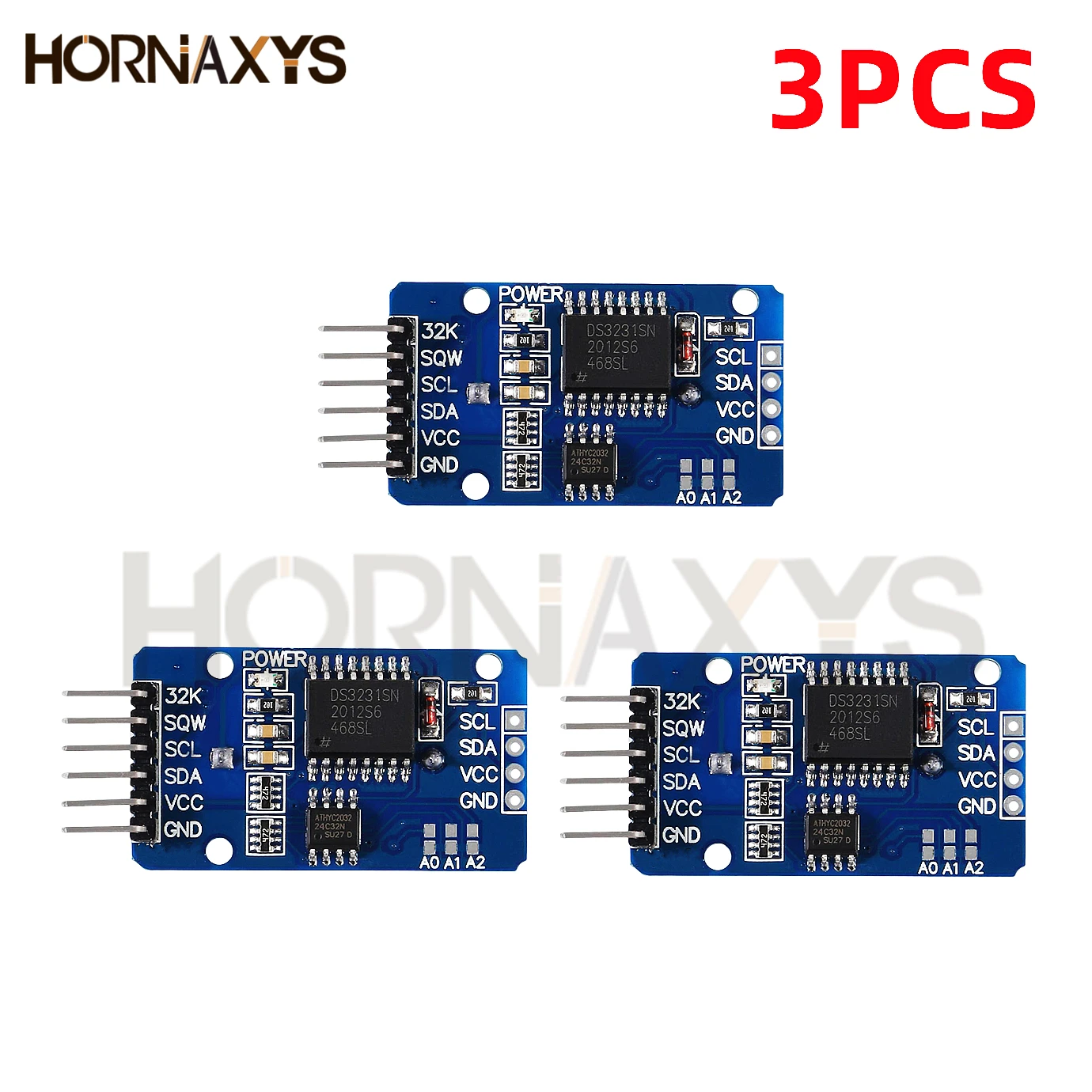 1-10PCS/DS3231 IIC Modul Präzision Uhr Modul DS3231SN /DS3231M Speicher Echtzeit 3,3 V/5V für Raspberry Pi