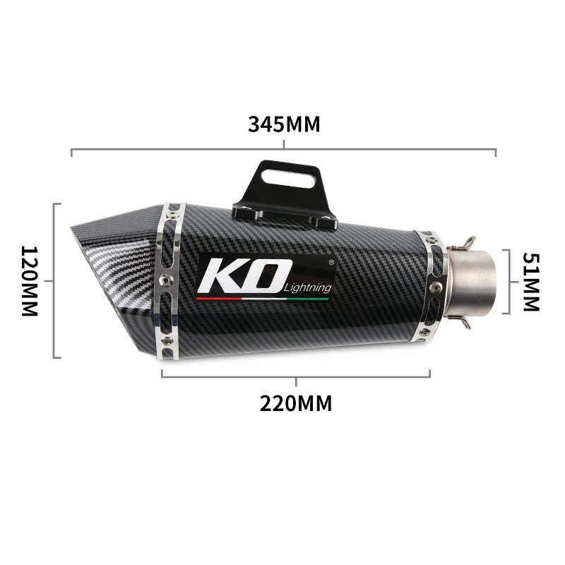 Exhaust System Muffler Tail Pipe Slip On Mid Connect Tube DB Killer Modified For DUKE125 250 390 RC390 250ADV 390ADV 2021 2022