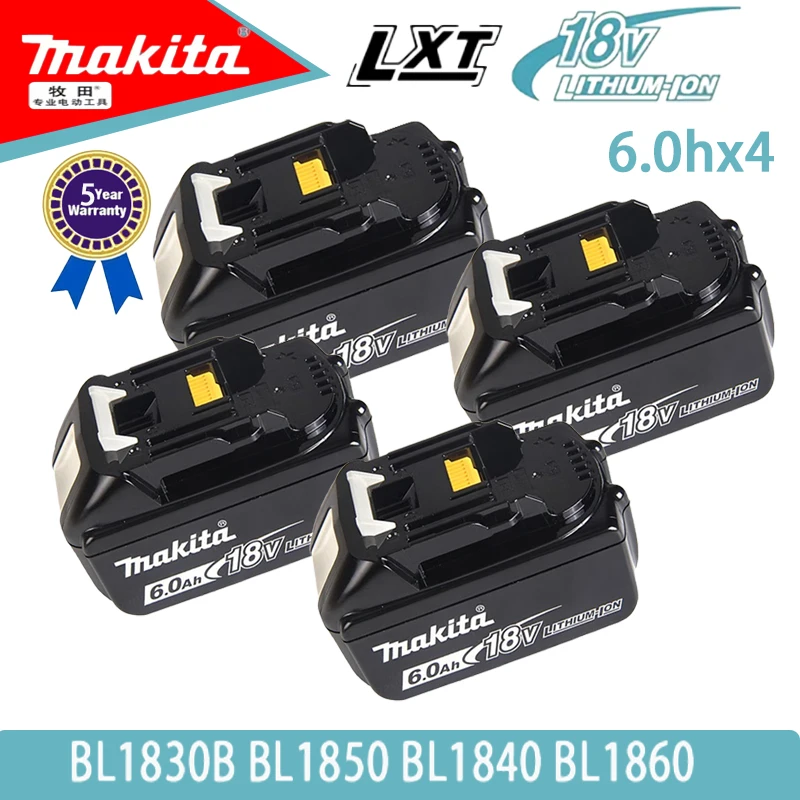 

New original 18V 9.0Ah Makita battery, replaced with Makita electric tool BL1860 BL1850B BL1850 BL1840 BL1830 rechargeable batt