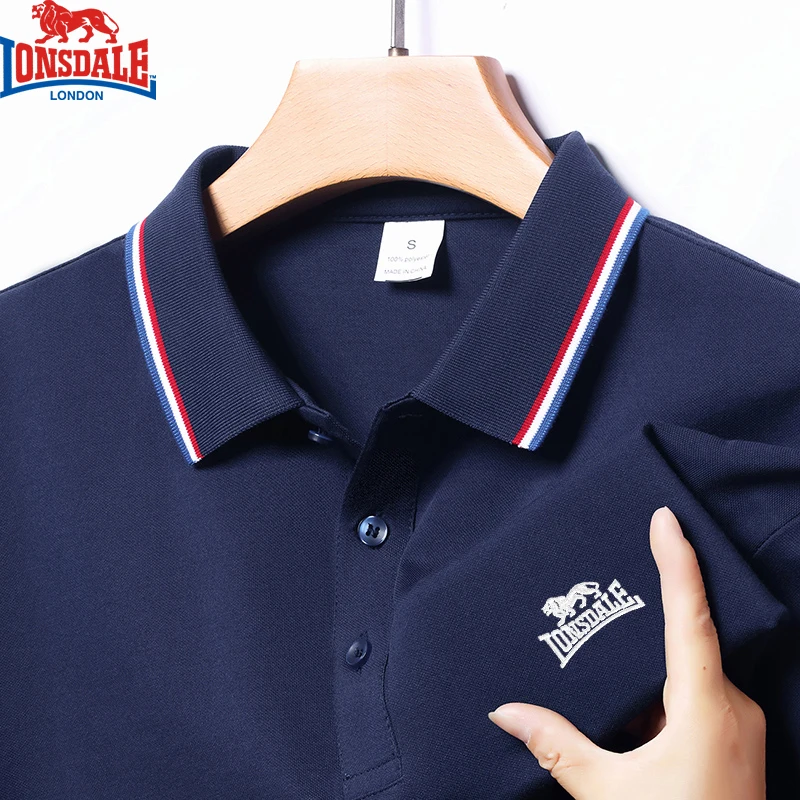 Embroidery New Summer Cotton Polo Shirt Men High Quality Men's Short Sleeve Top Business Casual Breathable Polo-shirt for Men