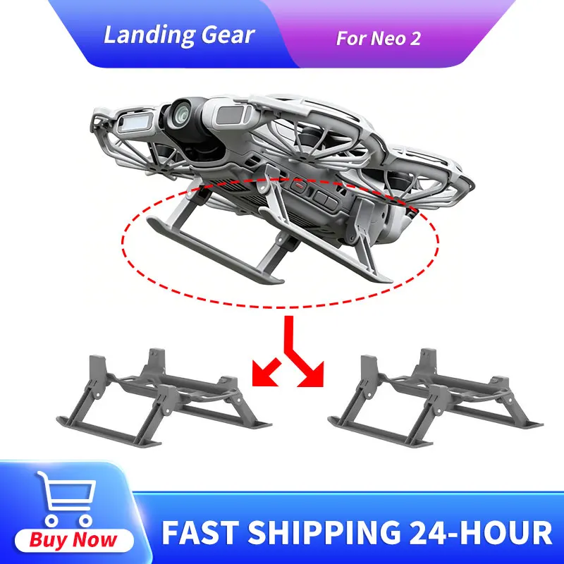 

Neo 2 Landing Gear Height Increase Extender Anti-Scratch Shockproof Support Legs Accessories for Neo 2 Replacement Spare Parts