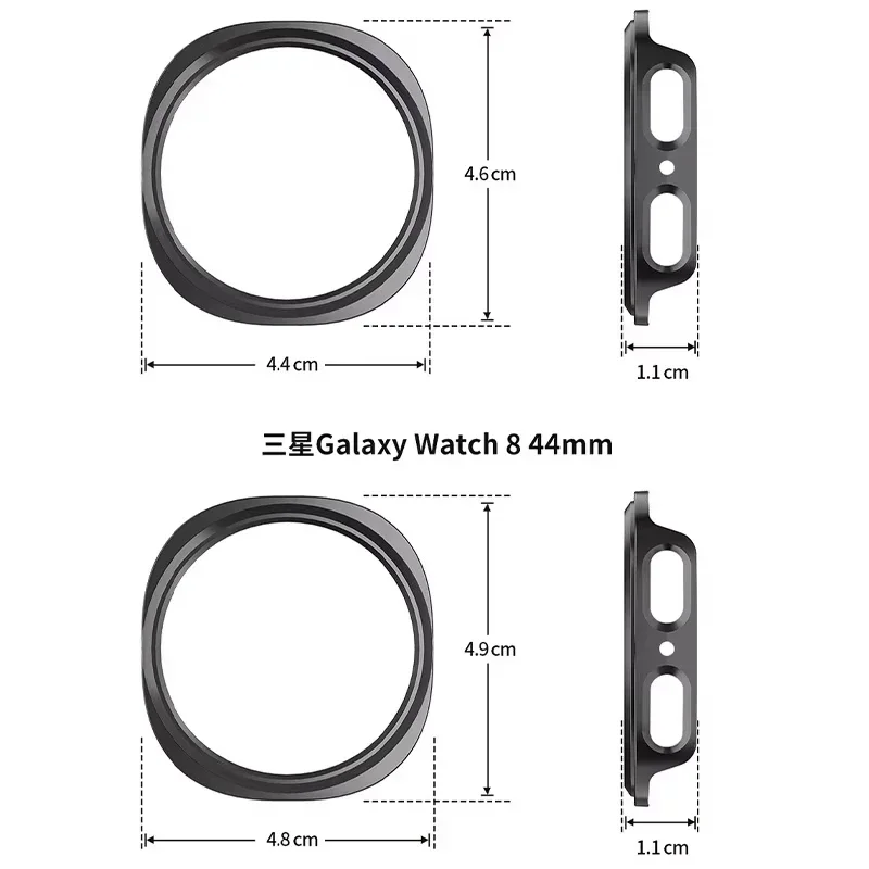 Case for Samsung Galaxy Watch 8 40mm 44mm All-Around Protective PC Hard Bumper Cover Galaxy Watch 8 Classic 46mm Accessories image 6