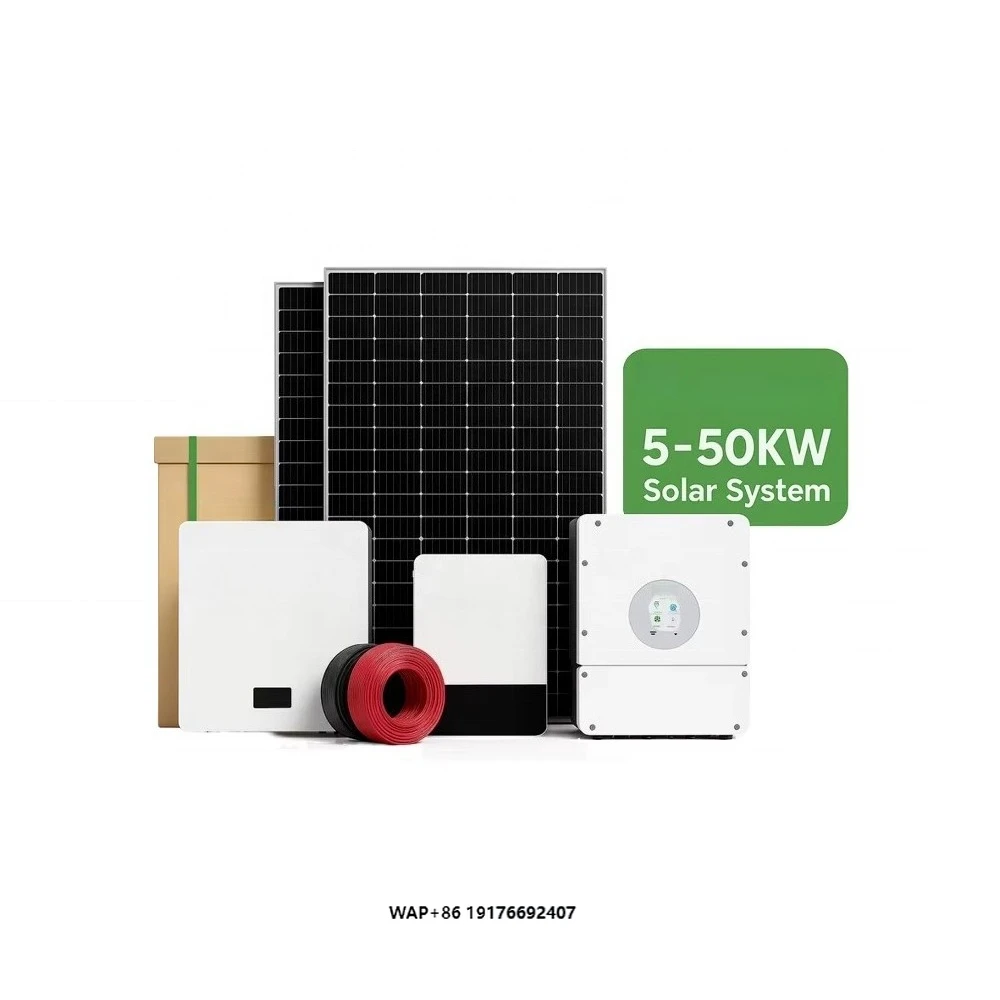 Easy Installation Hybrid Solar System 10KW Complete Jinko Panels Stackable 5KW 8KW 10KW 20KW Solar Power Energy Storage System
