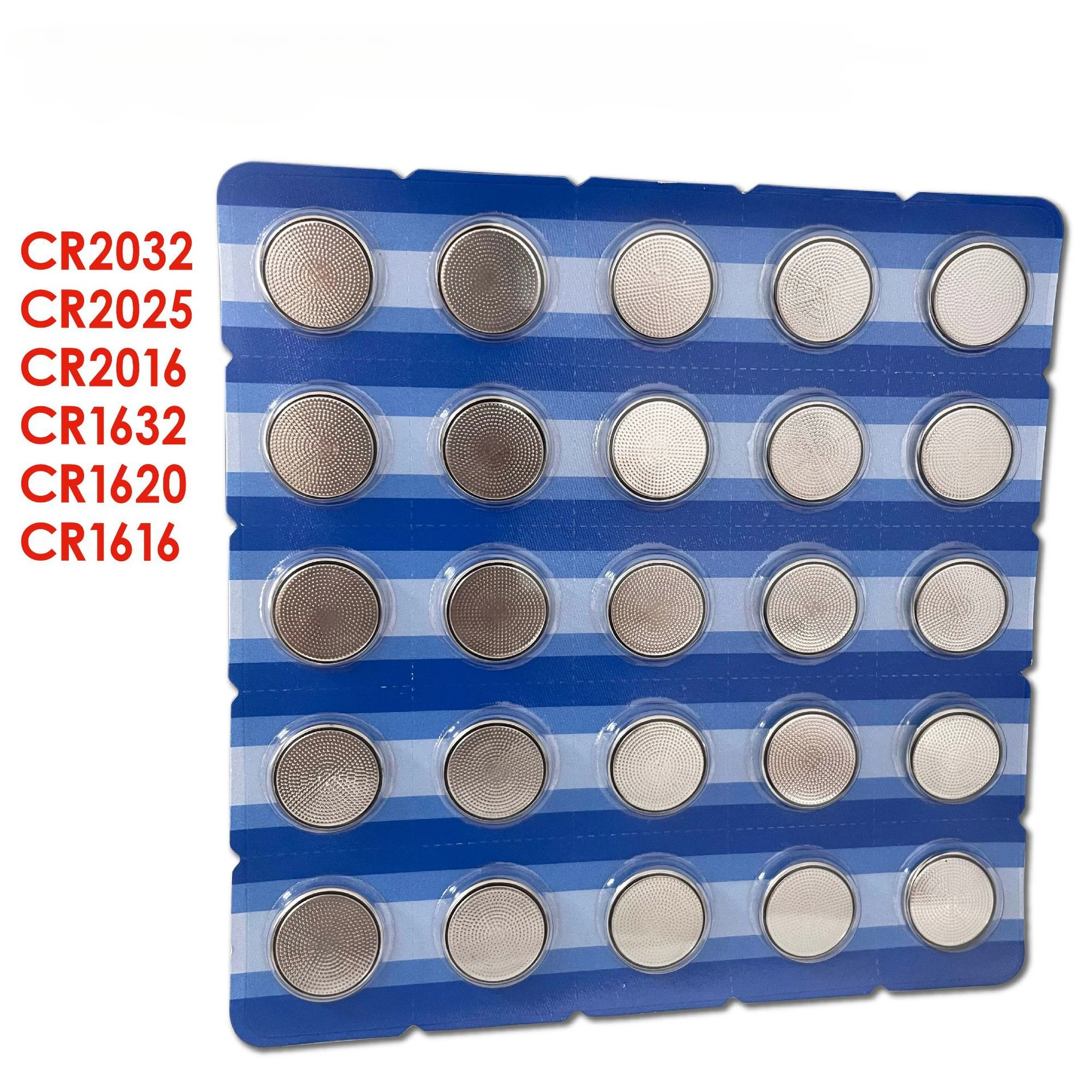 

CR2032 Button Coin Cell 3V CR 2032 Lithium Battery ECR2032 BR2032 DL2032 for Toy Watch Car Remote Control Calculator Motherboard