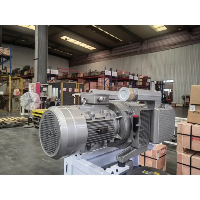 3 Phase 7.5Kw 50Hz 250m3/h Airflow Oil-Less -85Kpa Oil-Free Rotary Vane Vacuum Pump Oil-free Dry-running 3-phase for CNC