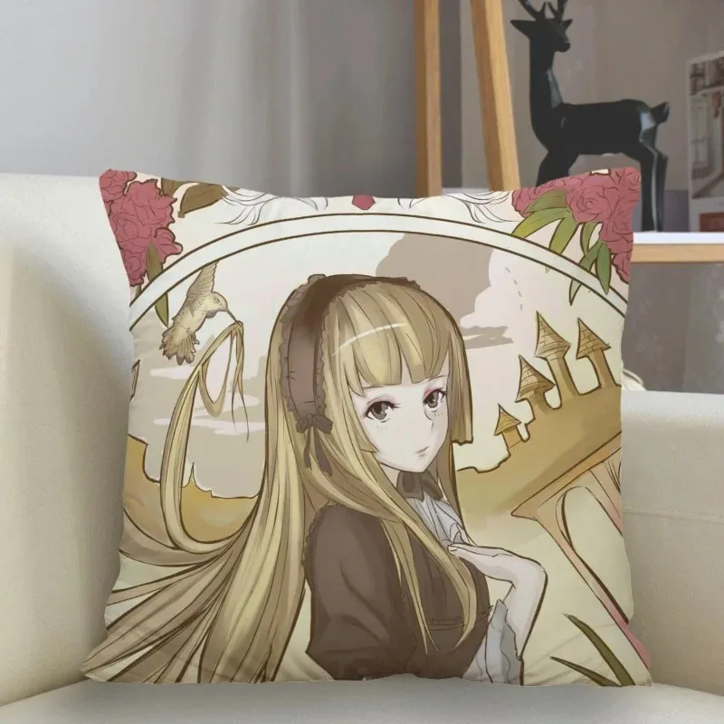 Bedroom Living Room Home Decoration Pillowcase Cute Anime Cartoon Pattern