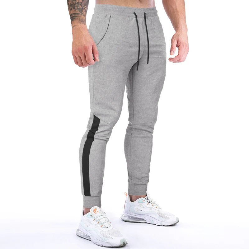 

New Men's Running Pants Sweatpants Fitness Joggers 2024 Spring Male printing gym fitness Long Pants Sports Pants man Sweatpants