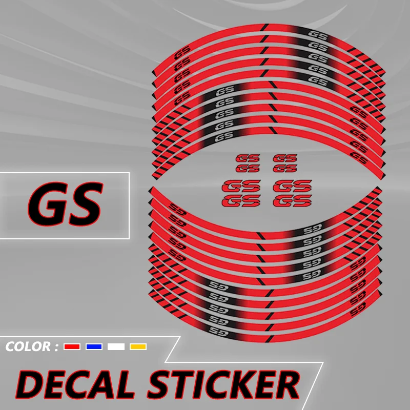 Wheel Sticker For G310GS G310 GS Motorcycle Reflective Inner Ring Rim Stripe Decals Protection Tire Decorative Stickers g310gs