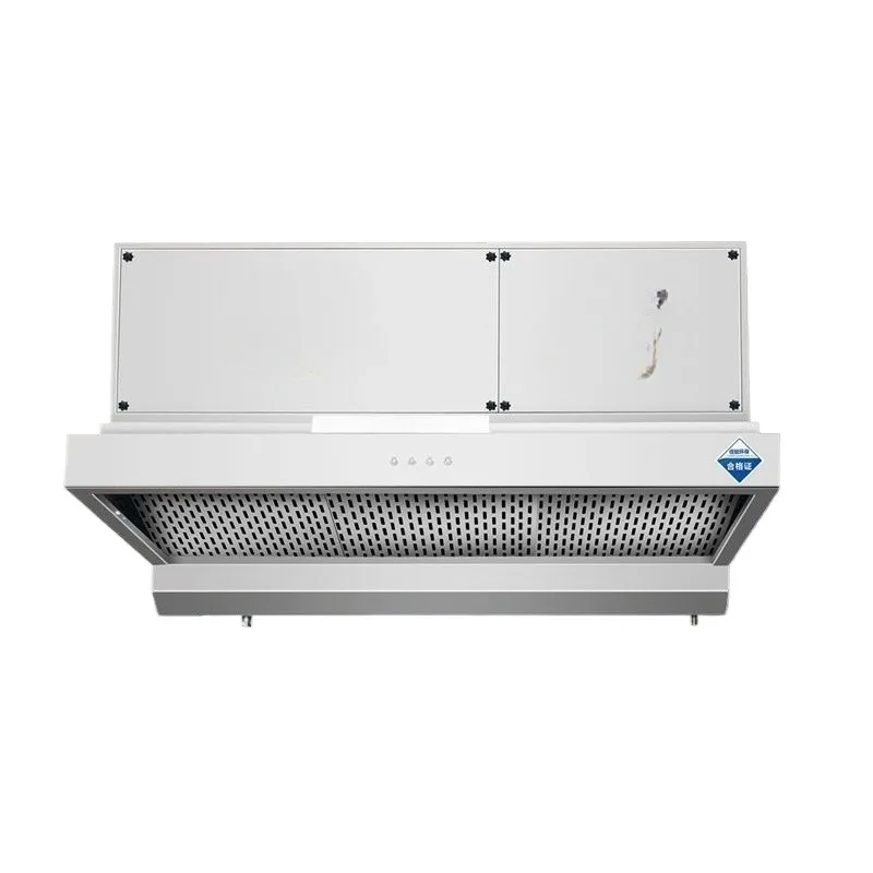 hood, hotel kitchen oil  separation   collection hood, commercial oil fume purification integrated machine