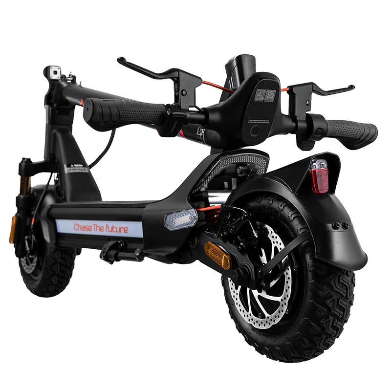 Cunfon RZ800-REG Electric Scooter for Adults,  50 Miles Range, Foldable E-Scooter with Full Suspensions, Fingerprint Unlock,Ideal for Commuting