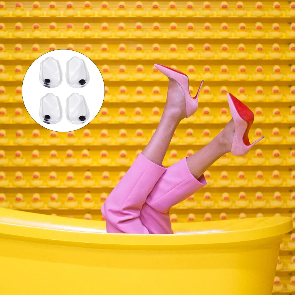 

2Pairs Magnetic Heel Correction Insoles Durable Foot Support Pads Shoe Cushions for Flat Feet Ox Leg Correction