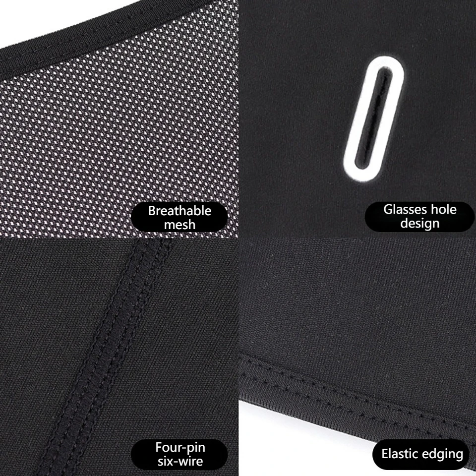 NOFOXO الشتاء بالاكلافا جميع الوجه قناع يندبروف الحراري الصوف غطاء الرقبة في الهواء الطلق المشي لمسافات طويلة ركوب الدراجات أغطية الرأس الأوشحة للجنسين