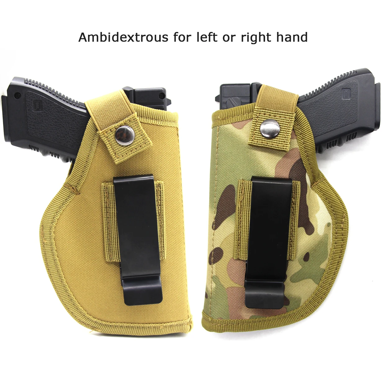 Tactical Left Right Hand nylon Holster Concealed Holster for Glock 17 19 Colt 1911 Beretta M9 HK USP P226 Pouch