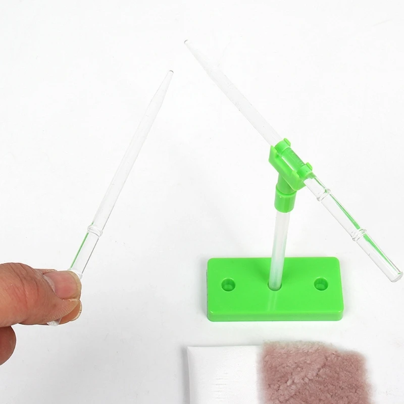 Electrostatic Friction Rod Kits Physics Experiment Tool Stem Toy Friction Electrification Experiment Set for Students F19E