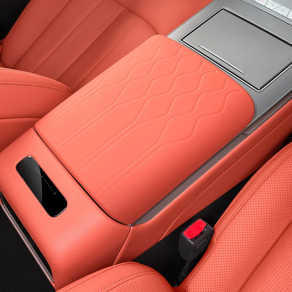 Handrail Box Protective Cover For BYD TANG L Sealion 8 EV/DM 2025 2026 Original Color Silicone Protective Pad Car Accessories