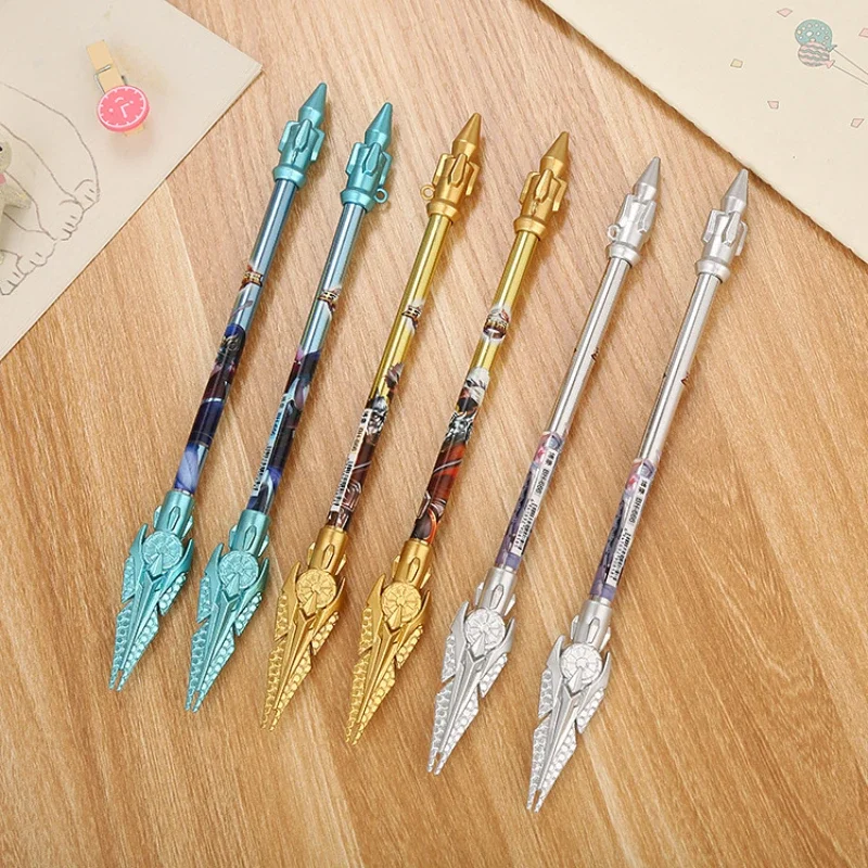 Creative Birds Pay Homage To The Phoenix Gun Shaped Neutral Pen Cartoon Learning Stationery Water Pen Cool Multi Function Pen