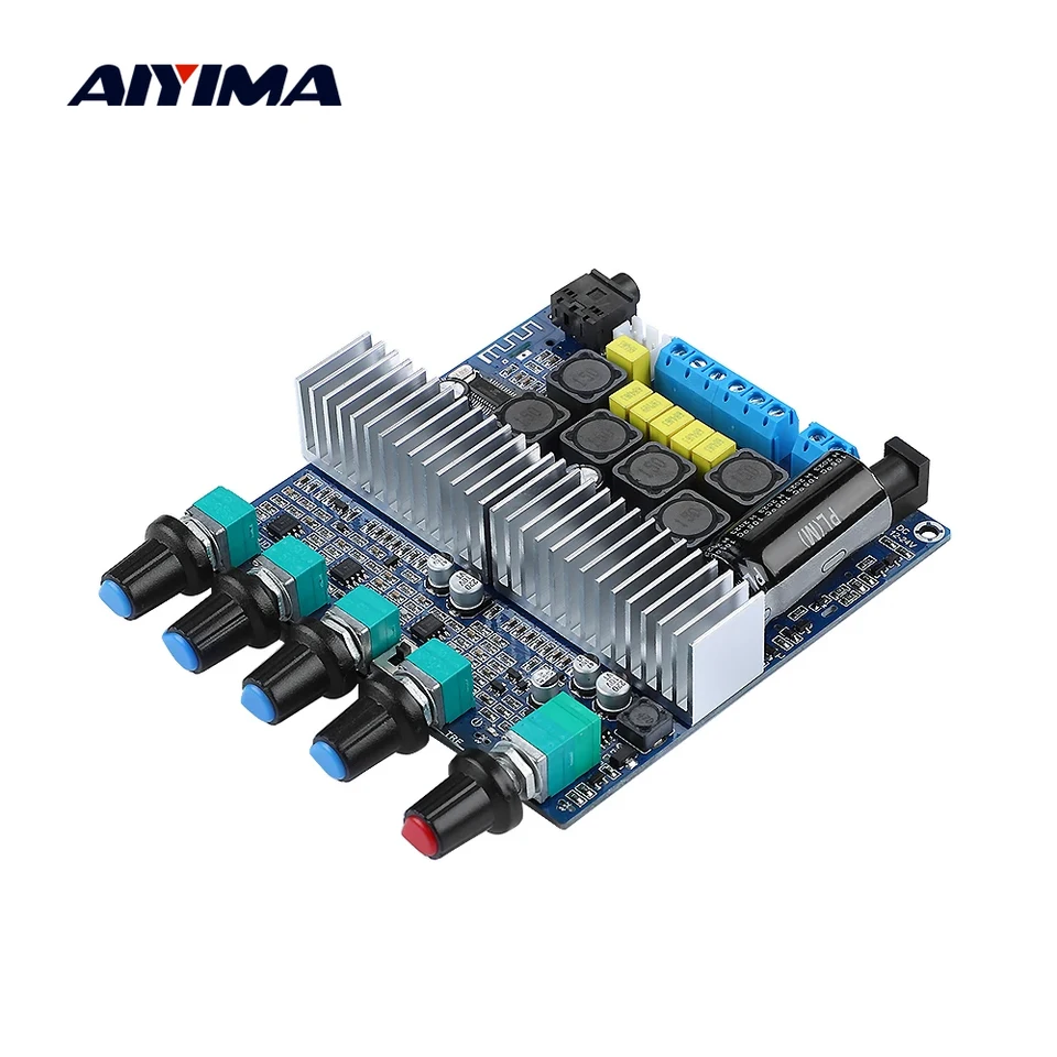 AIYIMA T2 PRO 真空管プリメインアンプTPA3116 AIYIMA TPA3116 Subwoofer Amplifier Board 2.1 Channel High Power